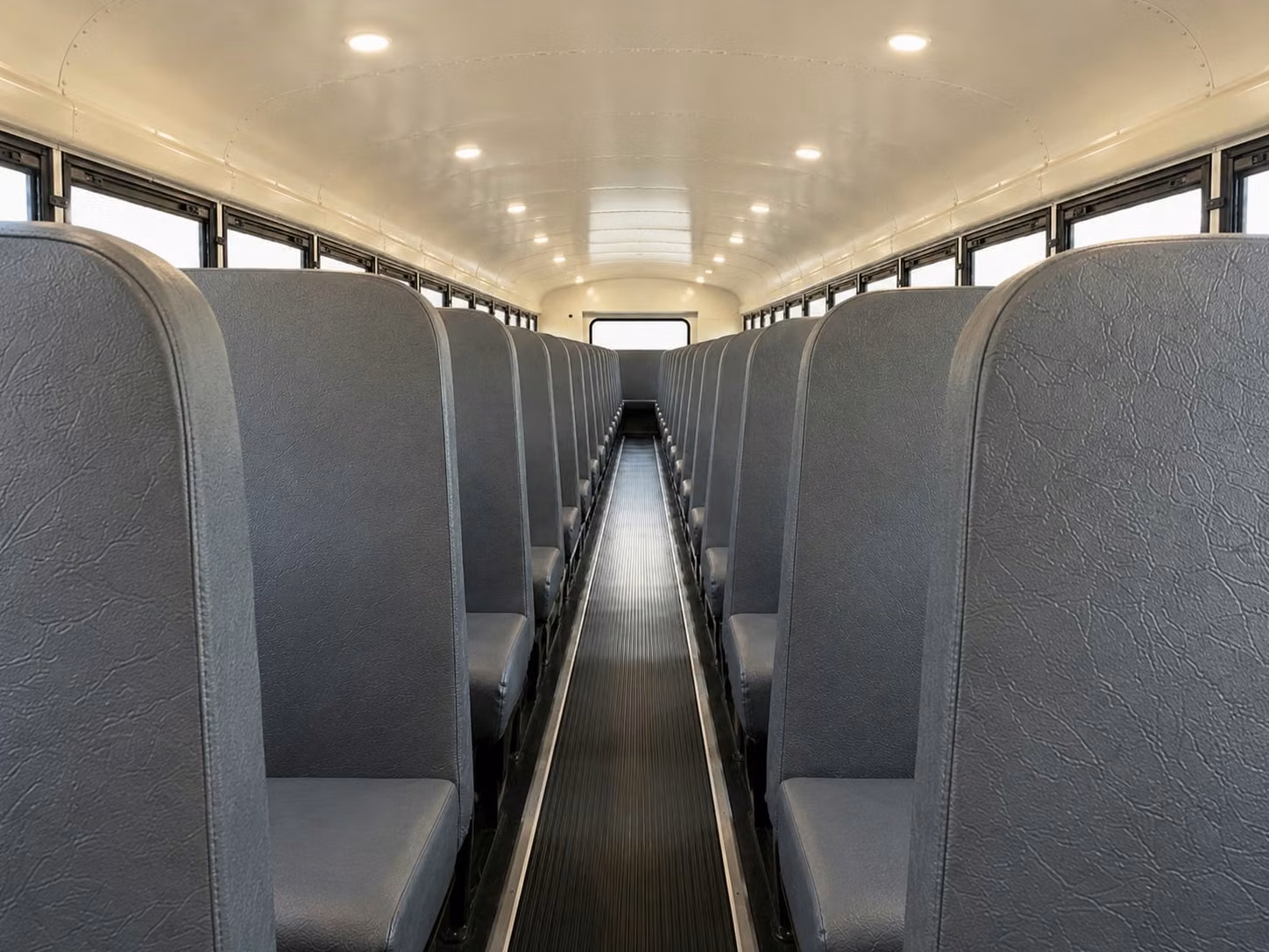 school bus interior
