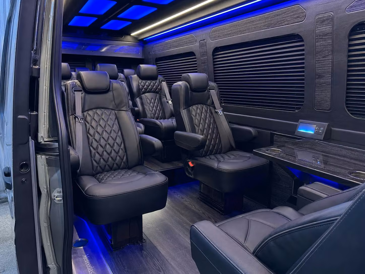 sprinter van transportation for groups and events across chino