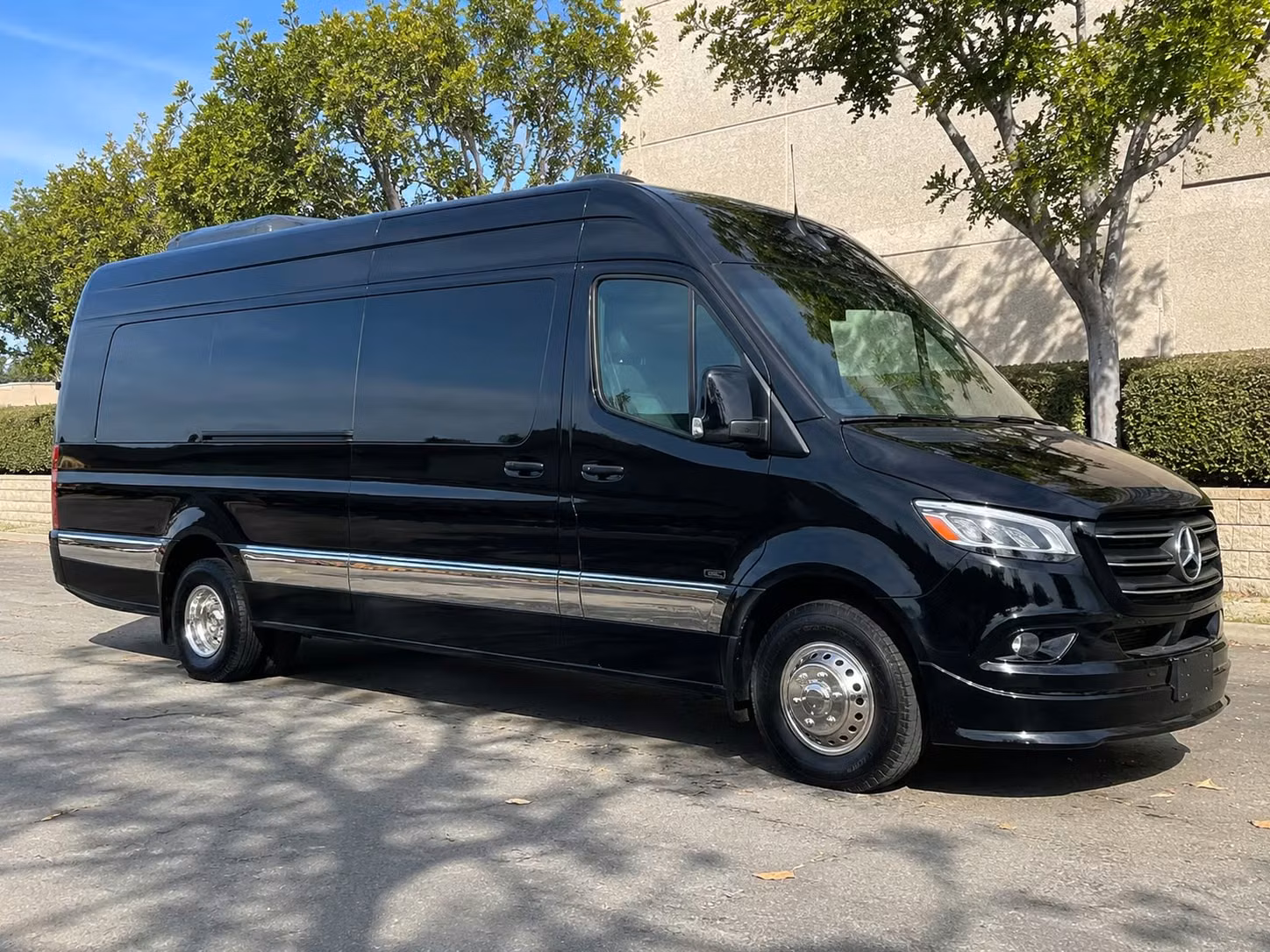 sprinter van with driver